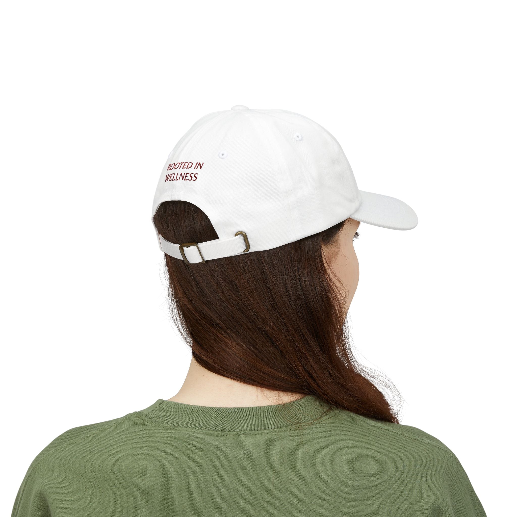 Dad Cap — Cherry Tree Wellness Co. Embroidered ‘Rooted in Wellness’ Hat