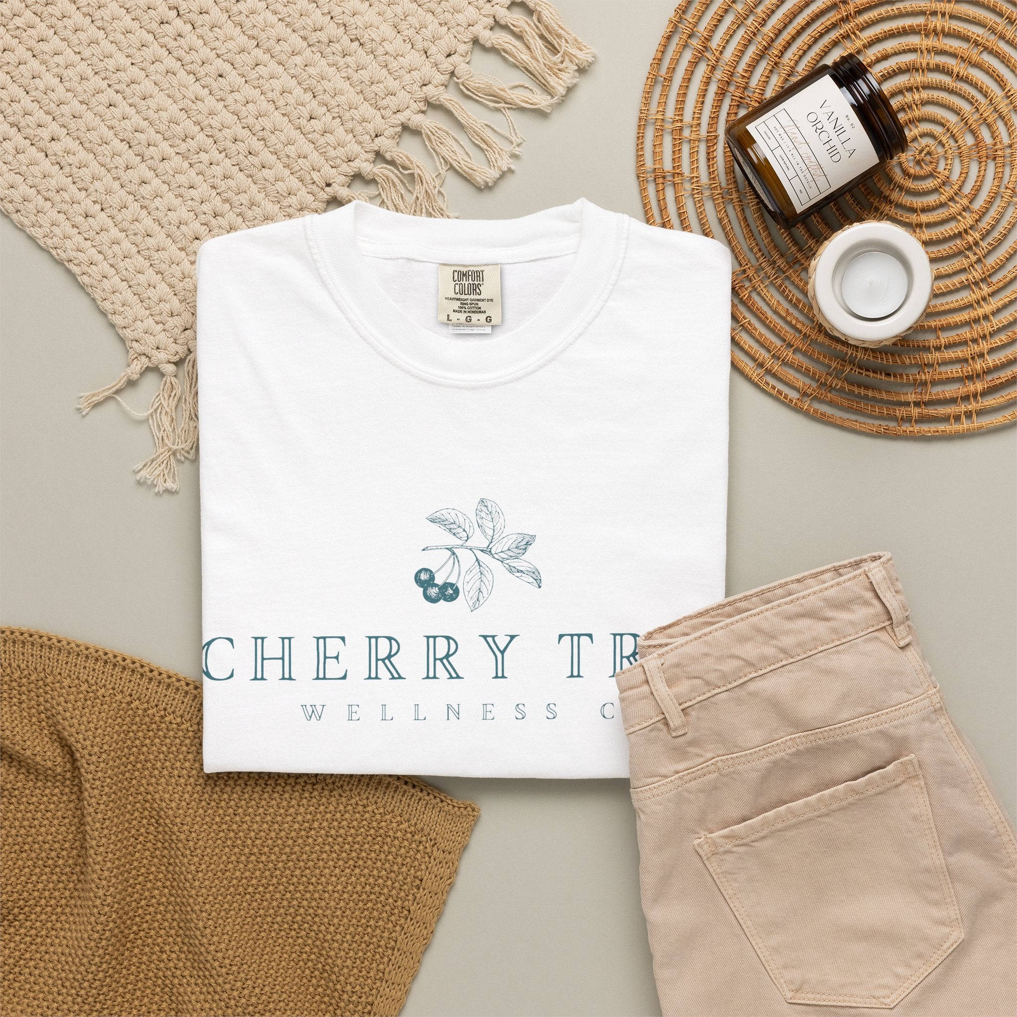 Cherry Tree Vintage Logo T-Shirt