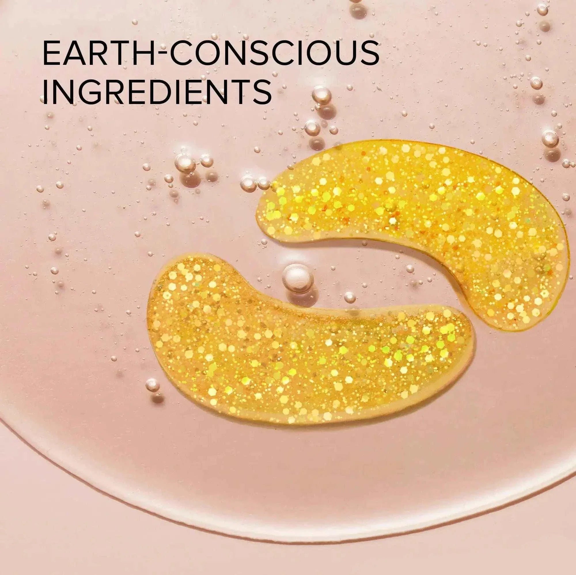 24k gold anti-aging eye patches for dark circles and puffiness