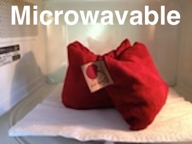 Rectangle/Cervical Pillow in Unbleached, Pre-washed, Natural Denim, with Cherry Blossom Pillowcase