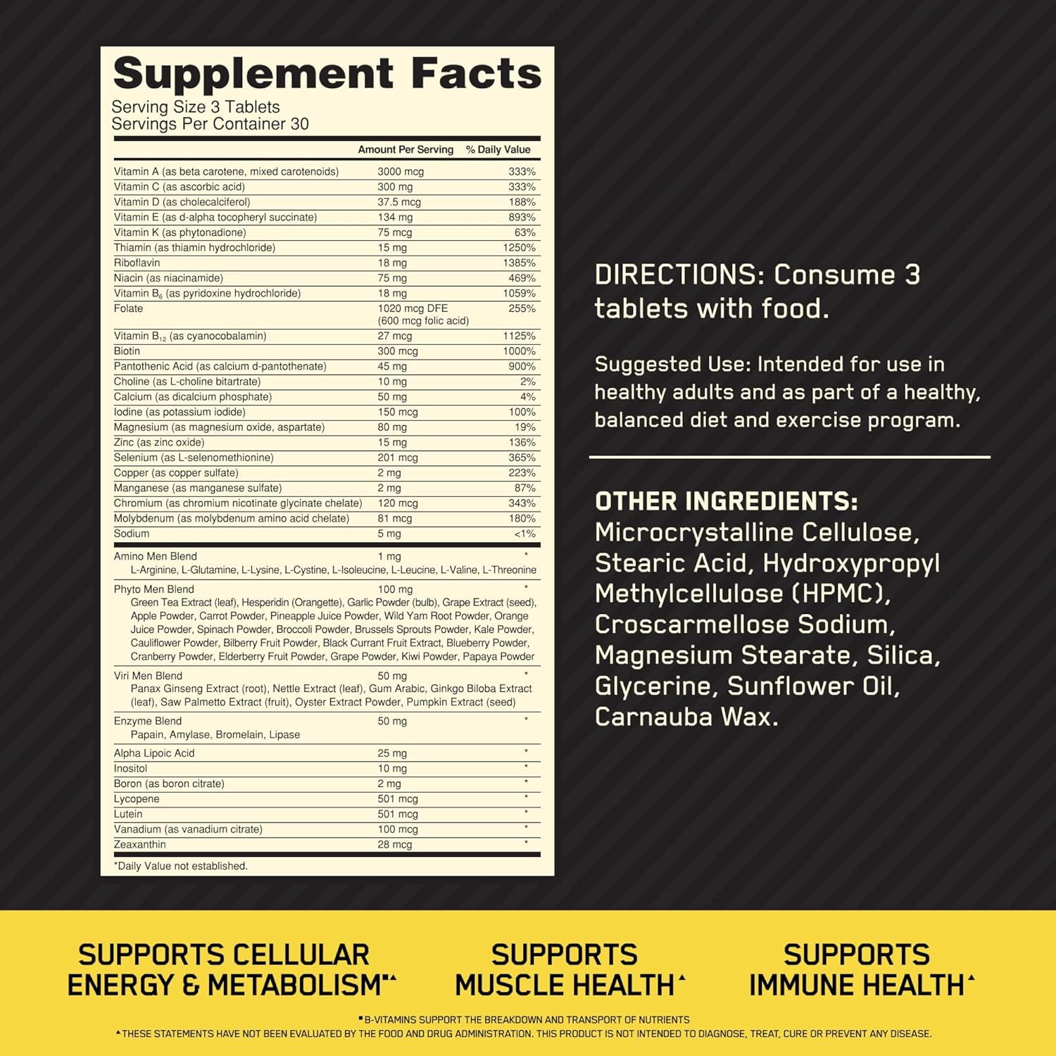 Optimum Nutrition Opti-Men