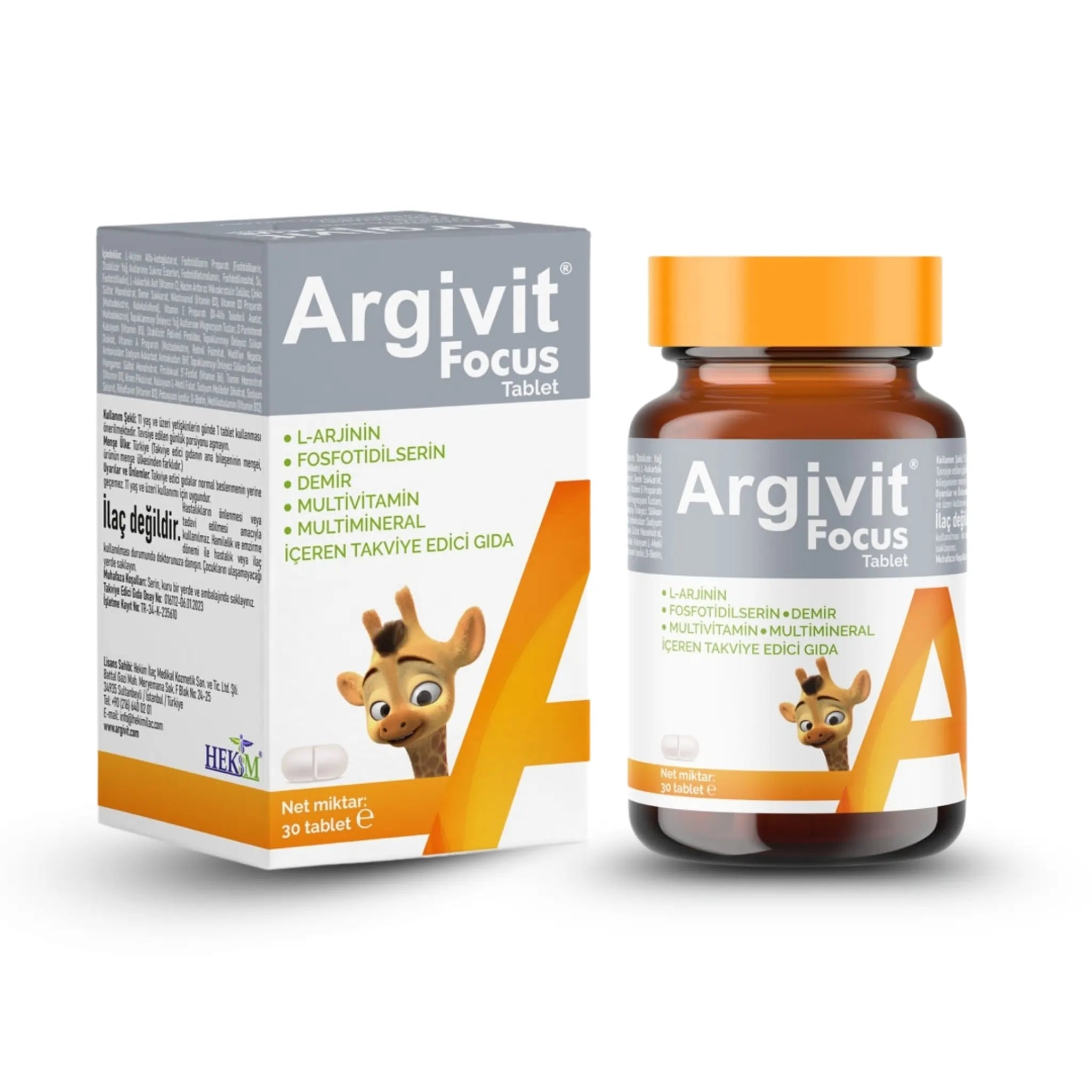 Argivit Focus 30 Tablets