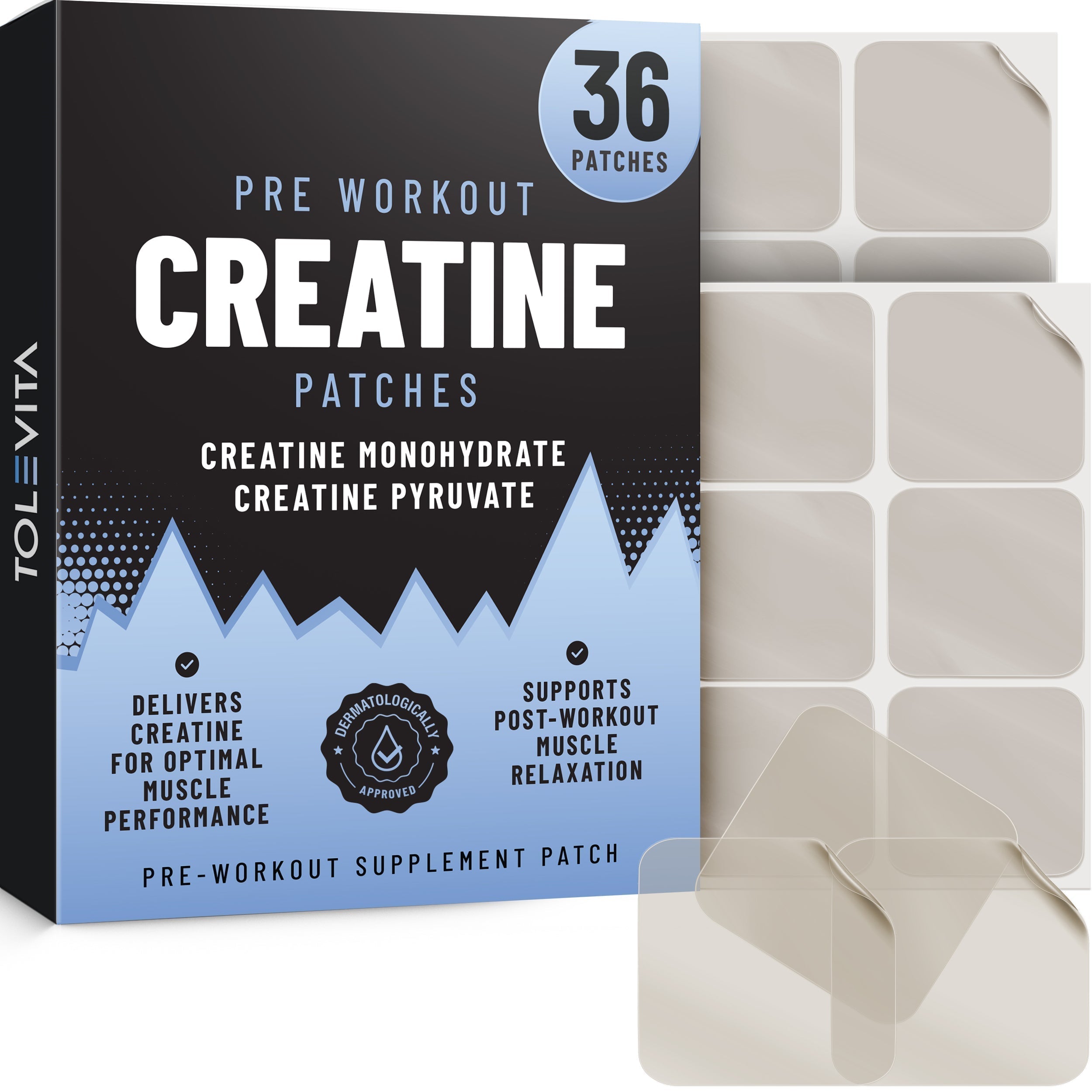 Pre-Workout Creatine Patches