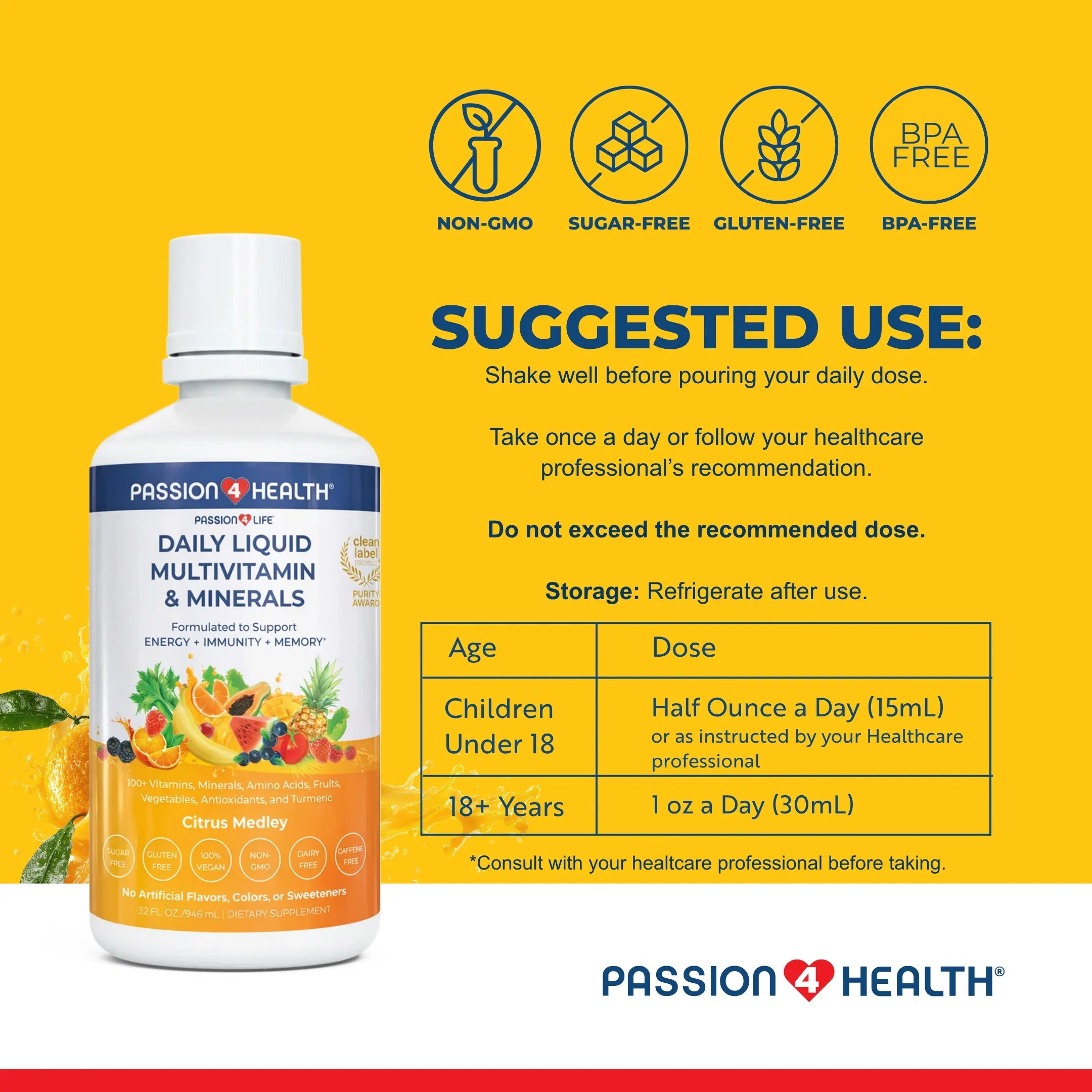 Daily Liquid Multivitamin