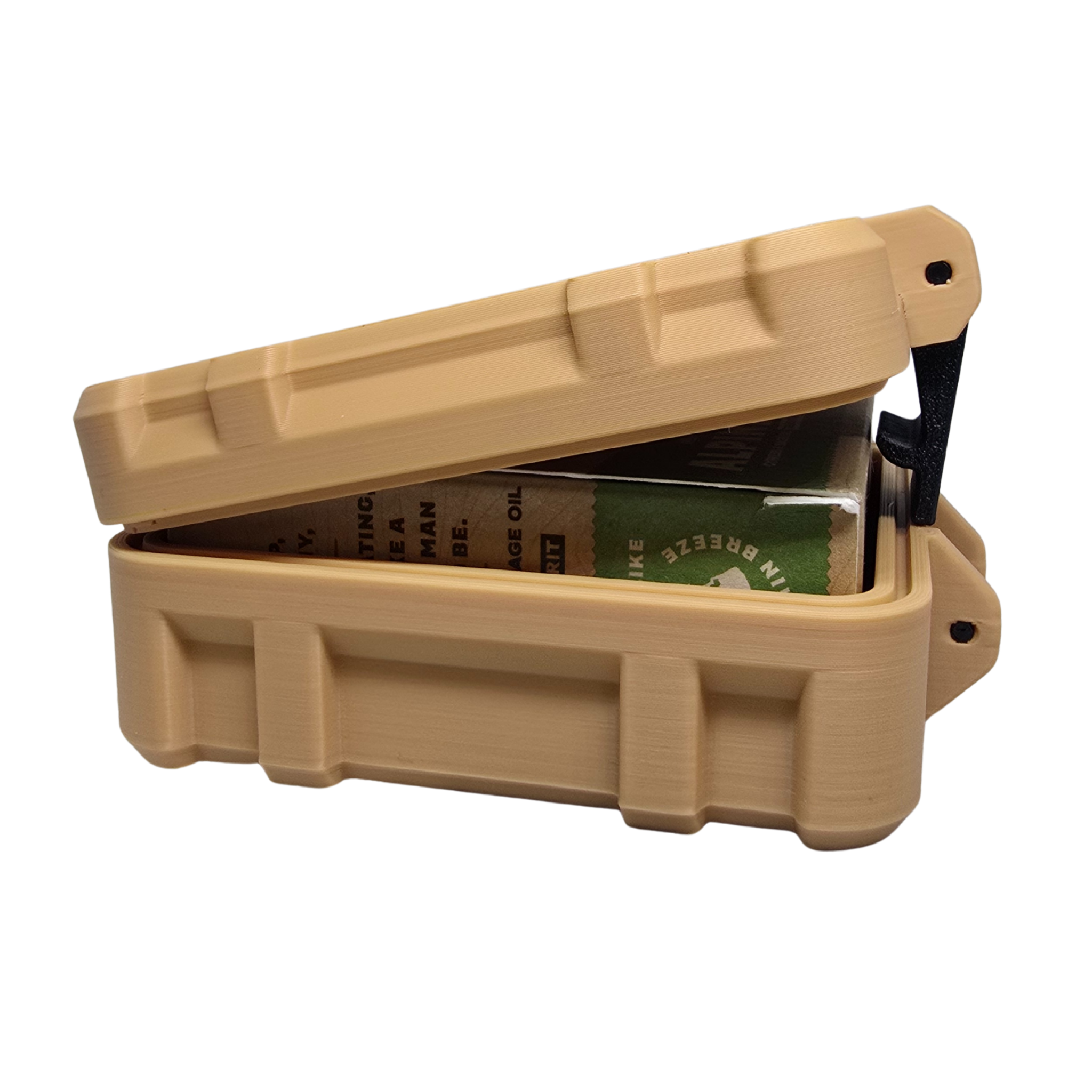 Tactical Hard Travel Soap Case for Natural Soap Bars – Compatible with Dr. Squatch® Soap