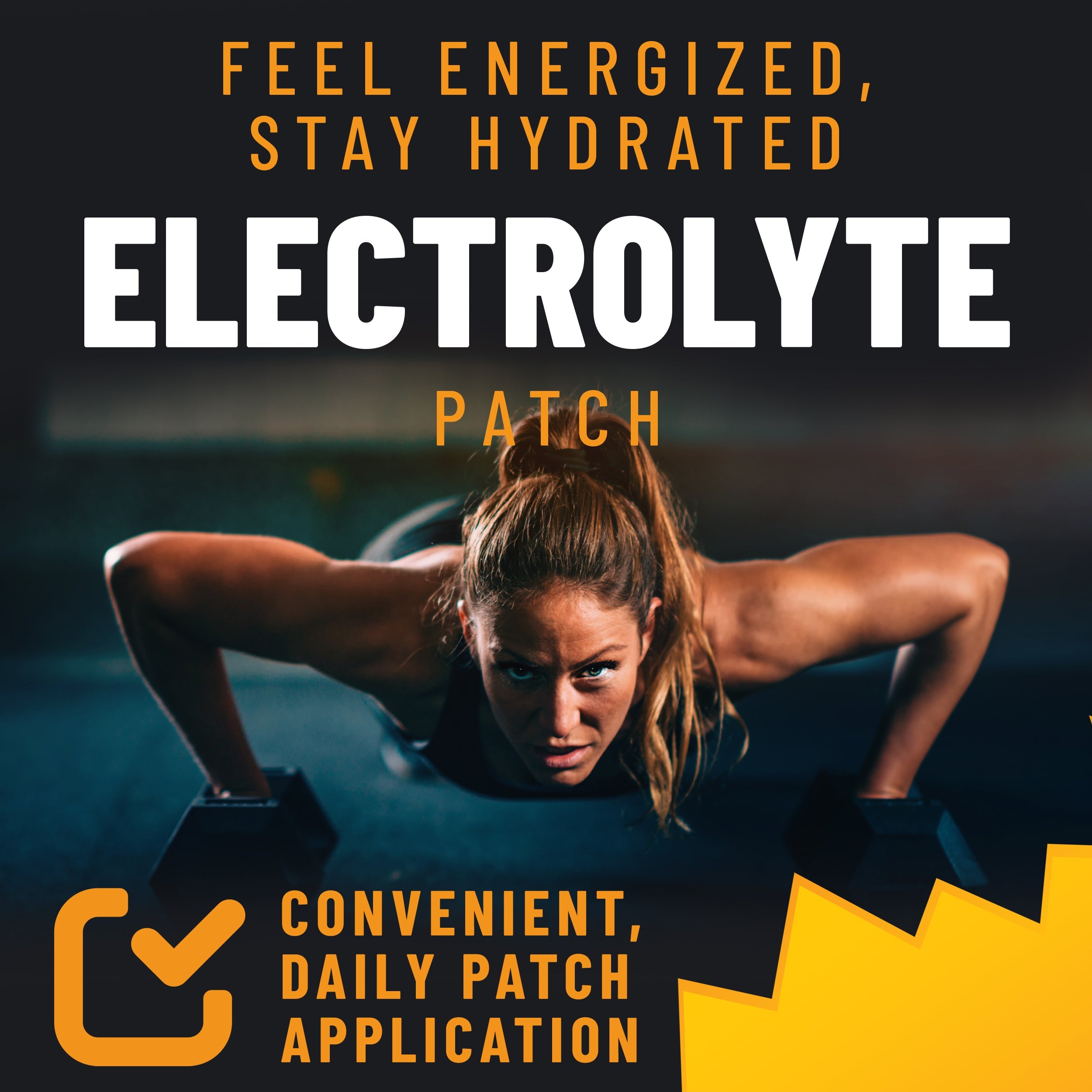 Electrolyte Patches with Vitamin D, 36 patches