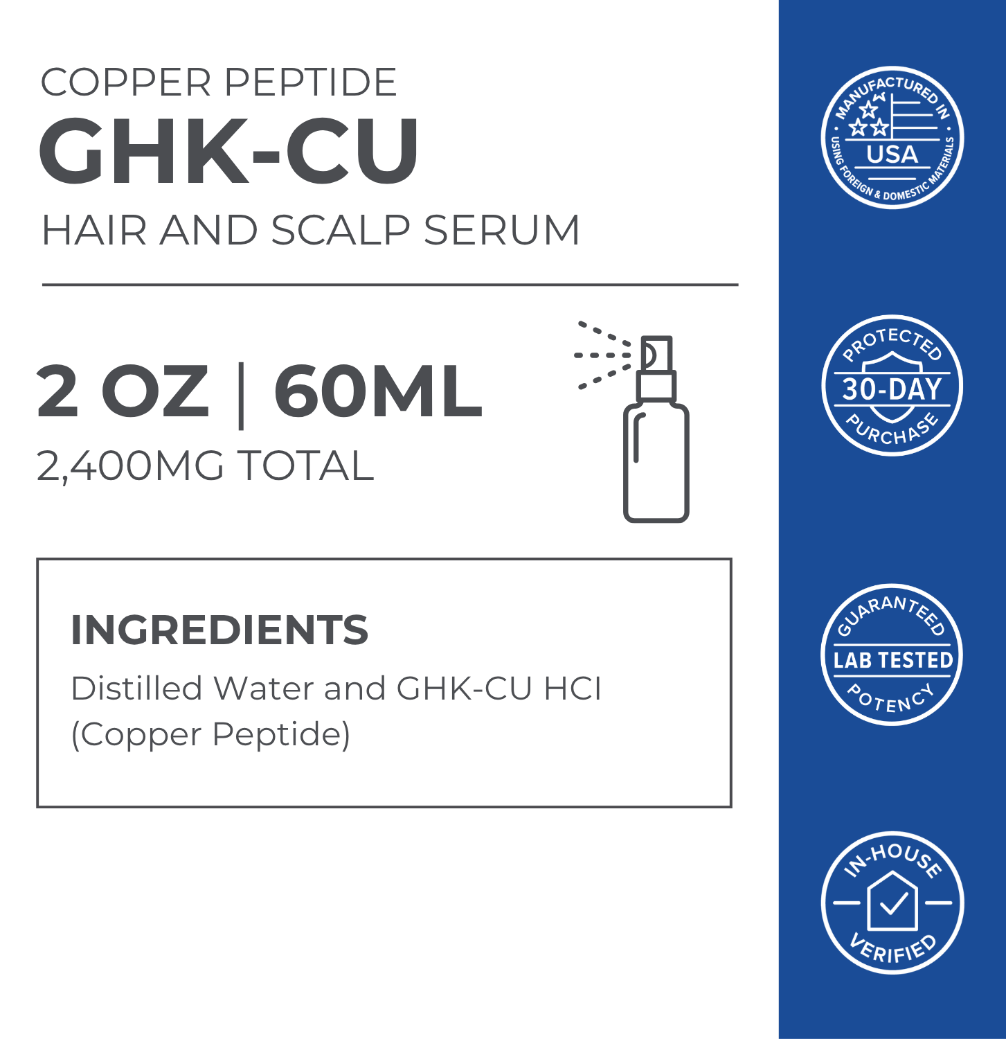 GHK-Cu Copper Peptide Serum