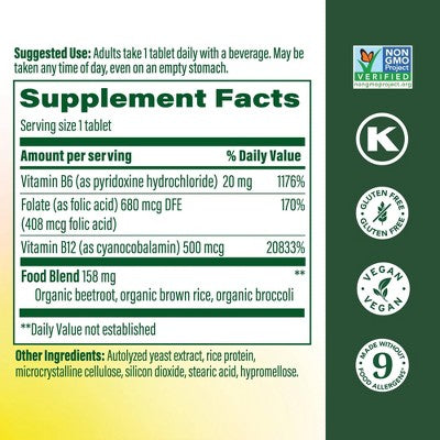 MegaFood Vegan B12
