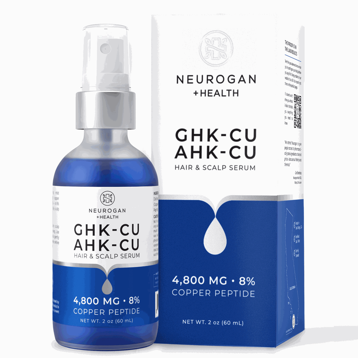 AHK-CU GHK-CU advanced copper peptide formula