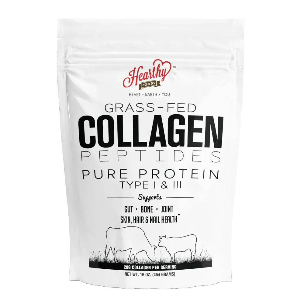 Hearthy Foods Collagen Peptides grass-fed Type I and III