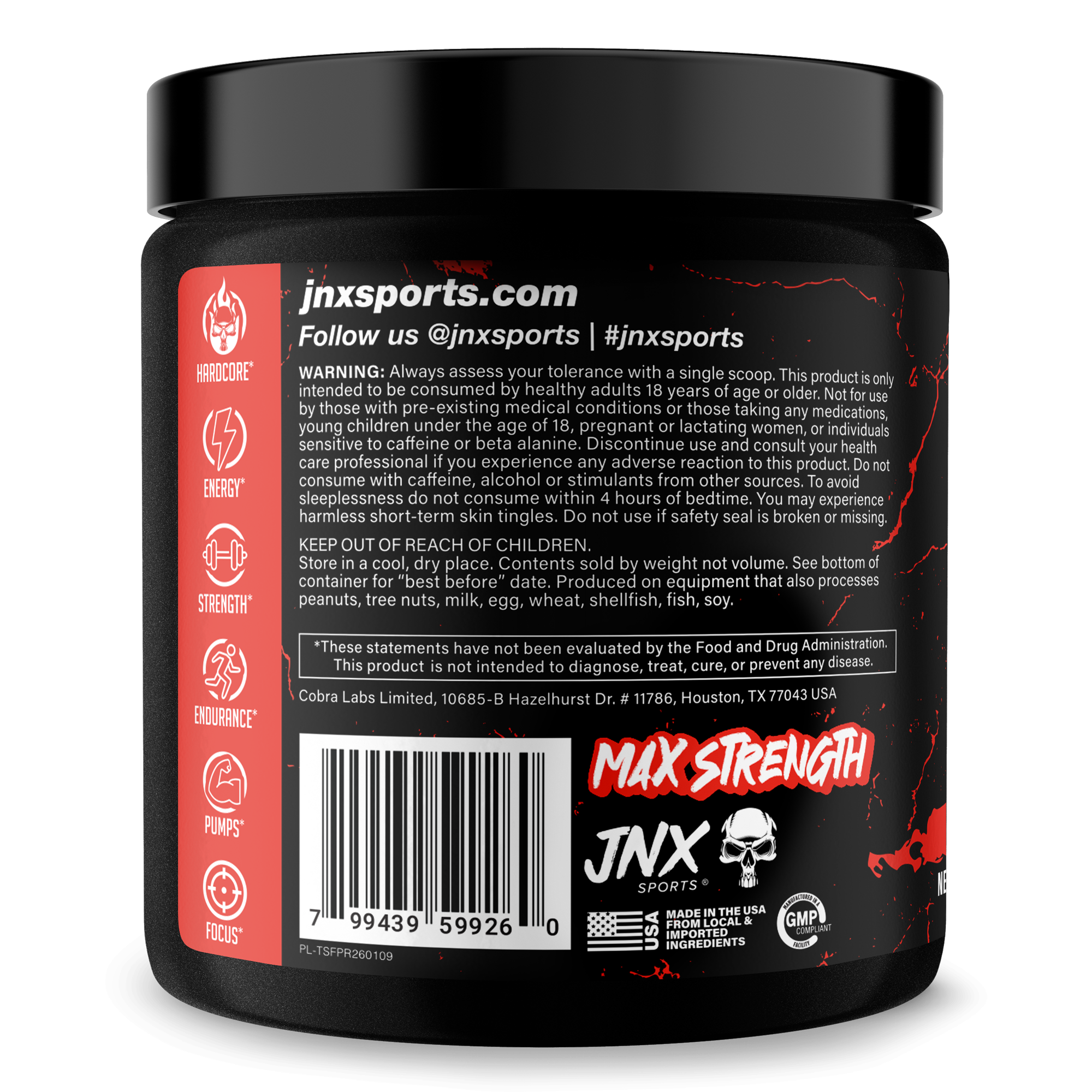 The Shadow! Pre-Workout