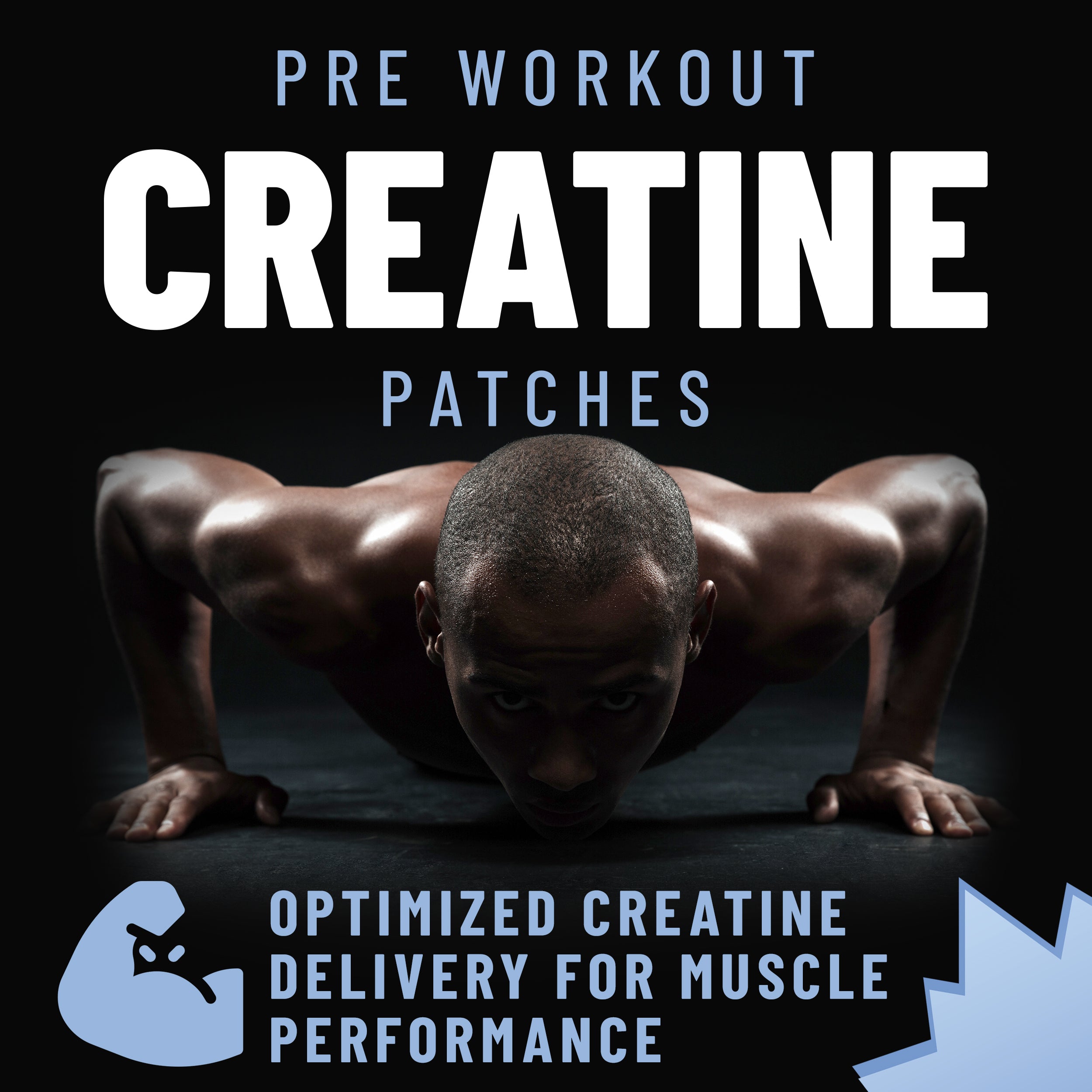 Pre-Workout Creatine Patches