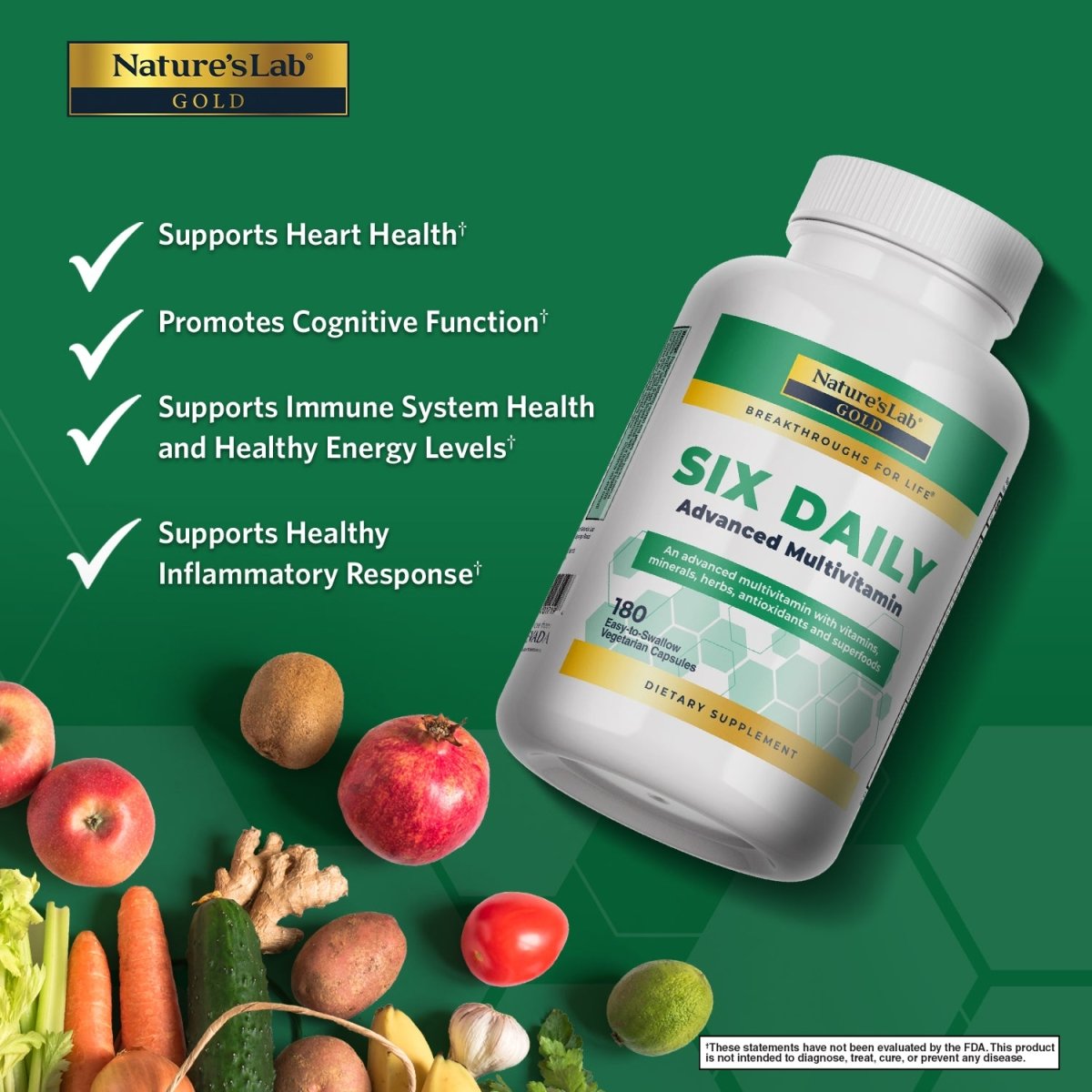 Nature's Lab Gold Six Daily