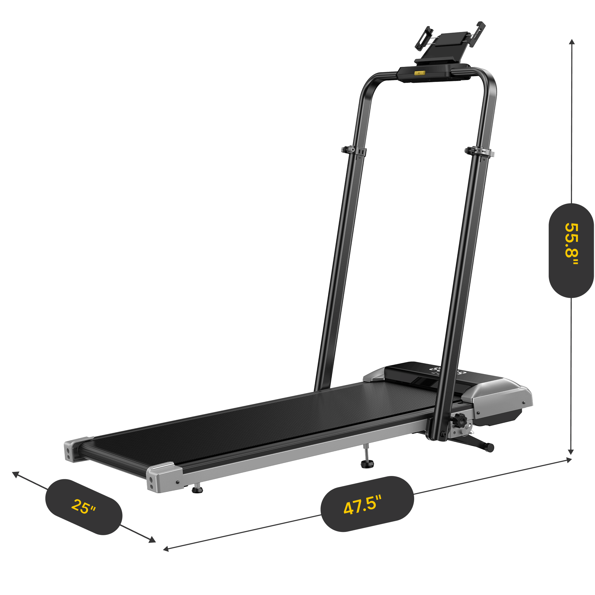 Toputure TP6 Treadmill with Adjustable Handles