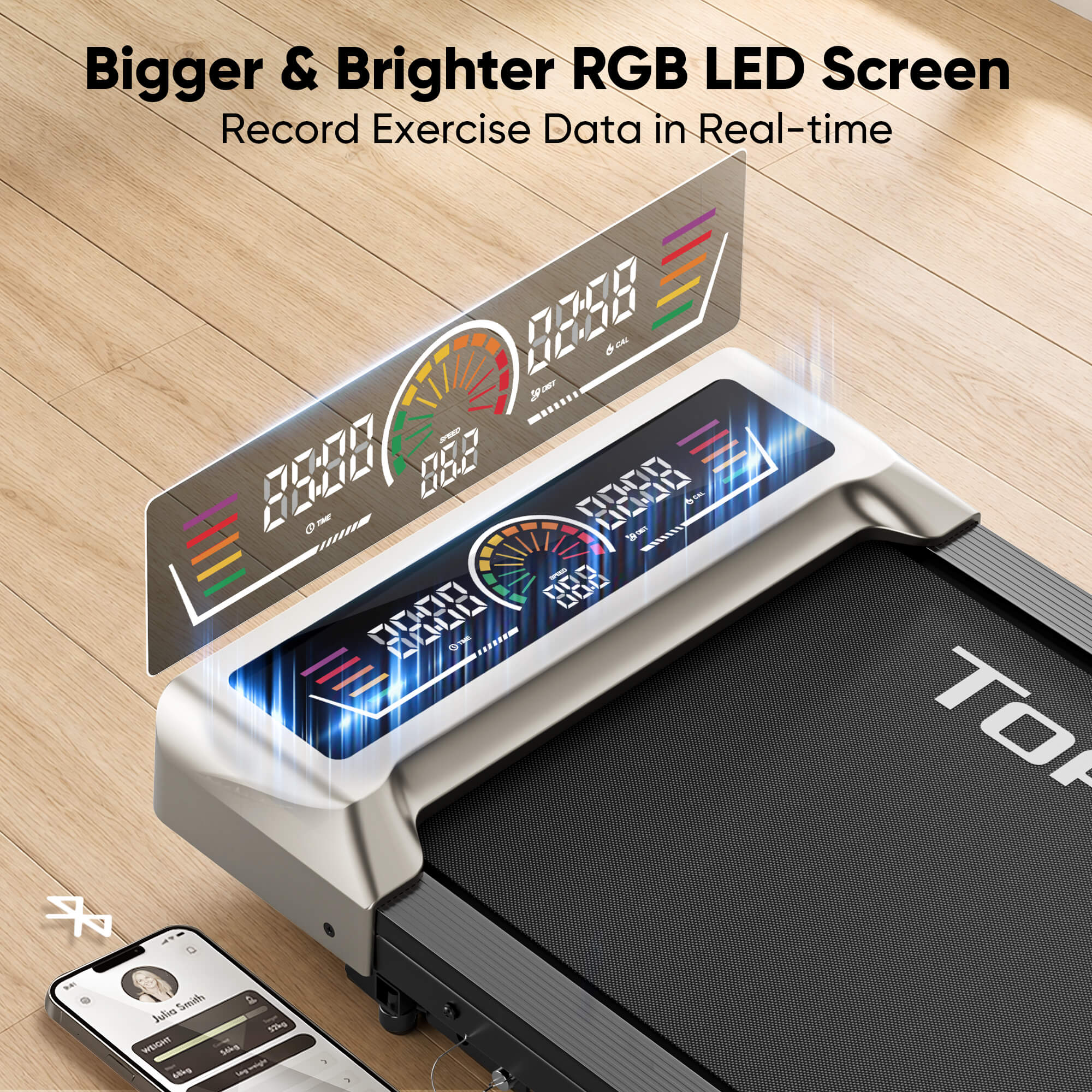 Toputure TP8 Under Desk Walking Pad for Home & Office