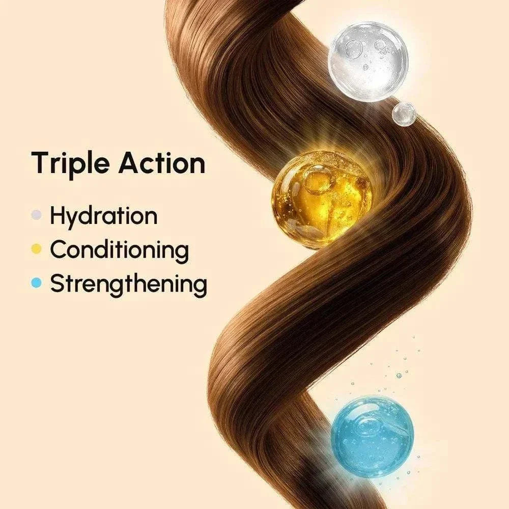 Marée argan oil biotin hair repair mask for frizz and damage
