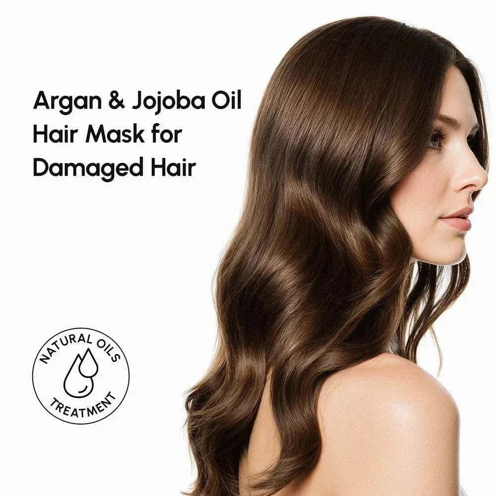 Marée argan oil and biotin hair repair mask for dry hair