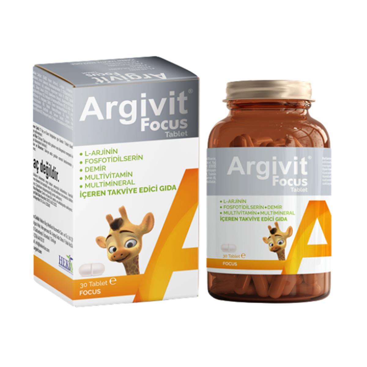 Argivit Focus 30 Tablets