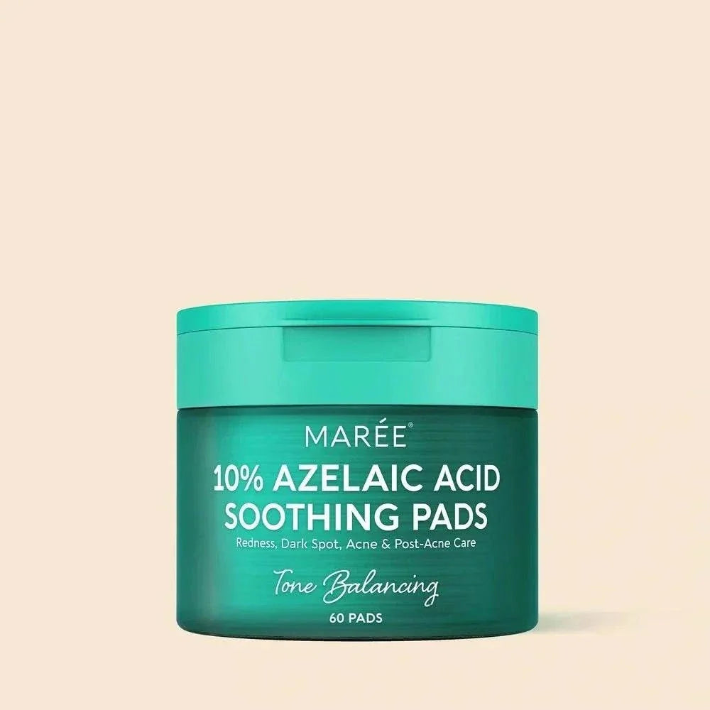 Marée Azelaic Acid toner pads for soothing and glowing skin