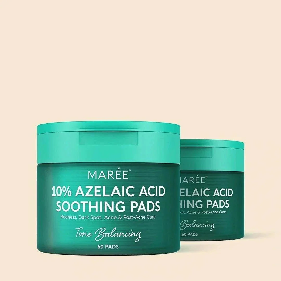 Marée Azelaic Acid toner pads for glowing skin
