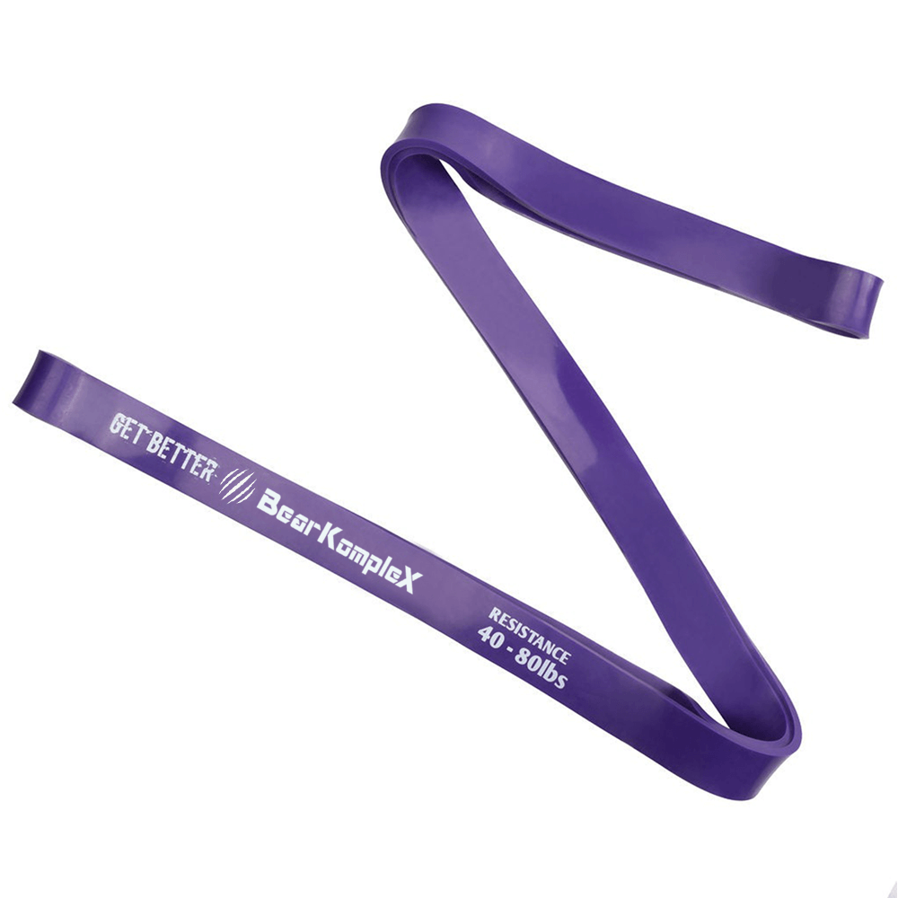 Bear KompleX resistance band set with five color-coded levels