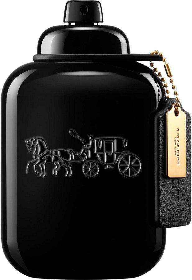 Coach For Men Eau de Parfum bottle with aromatic-amber fragrance