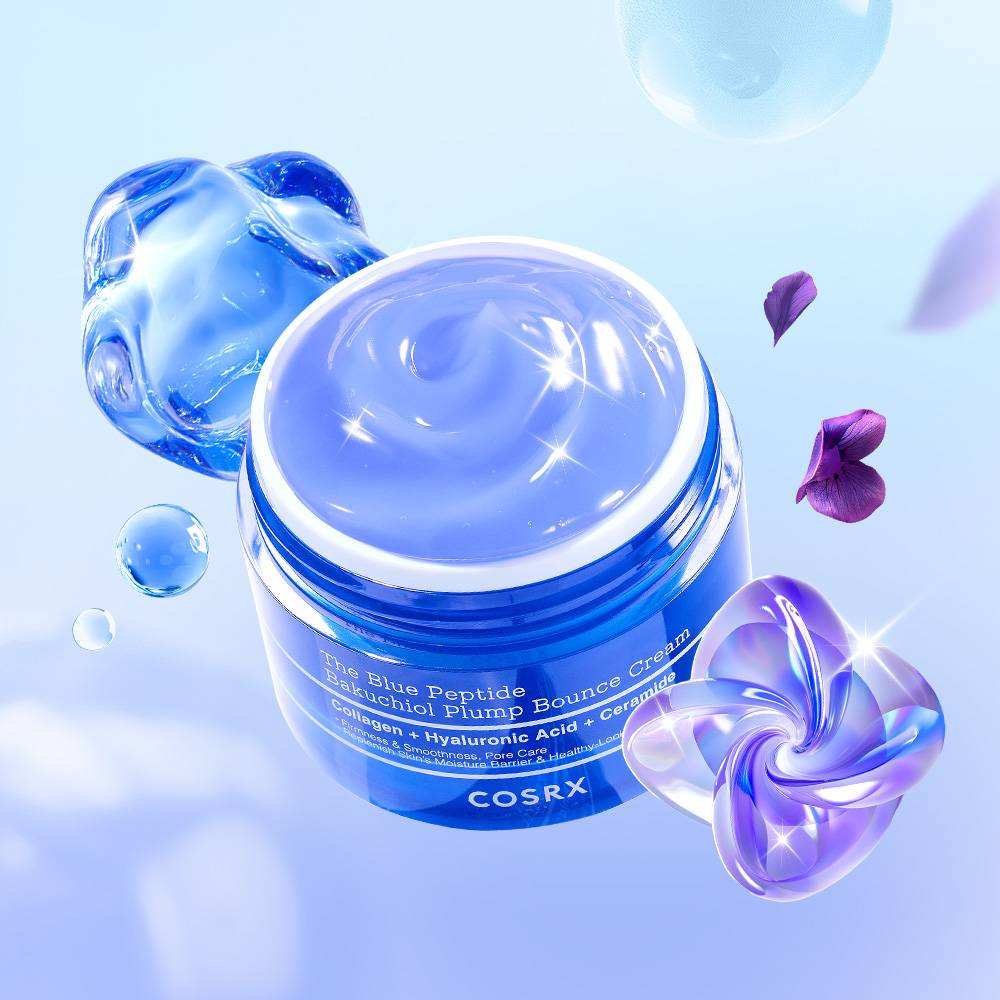 COSRX The Blue Peptide Bakuchiol Plump Bounce Cream facial cream