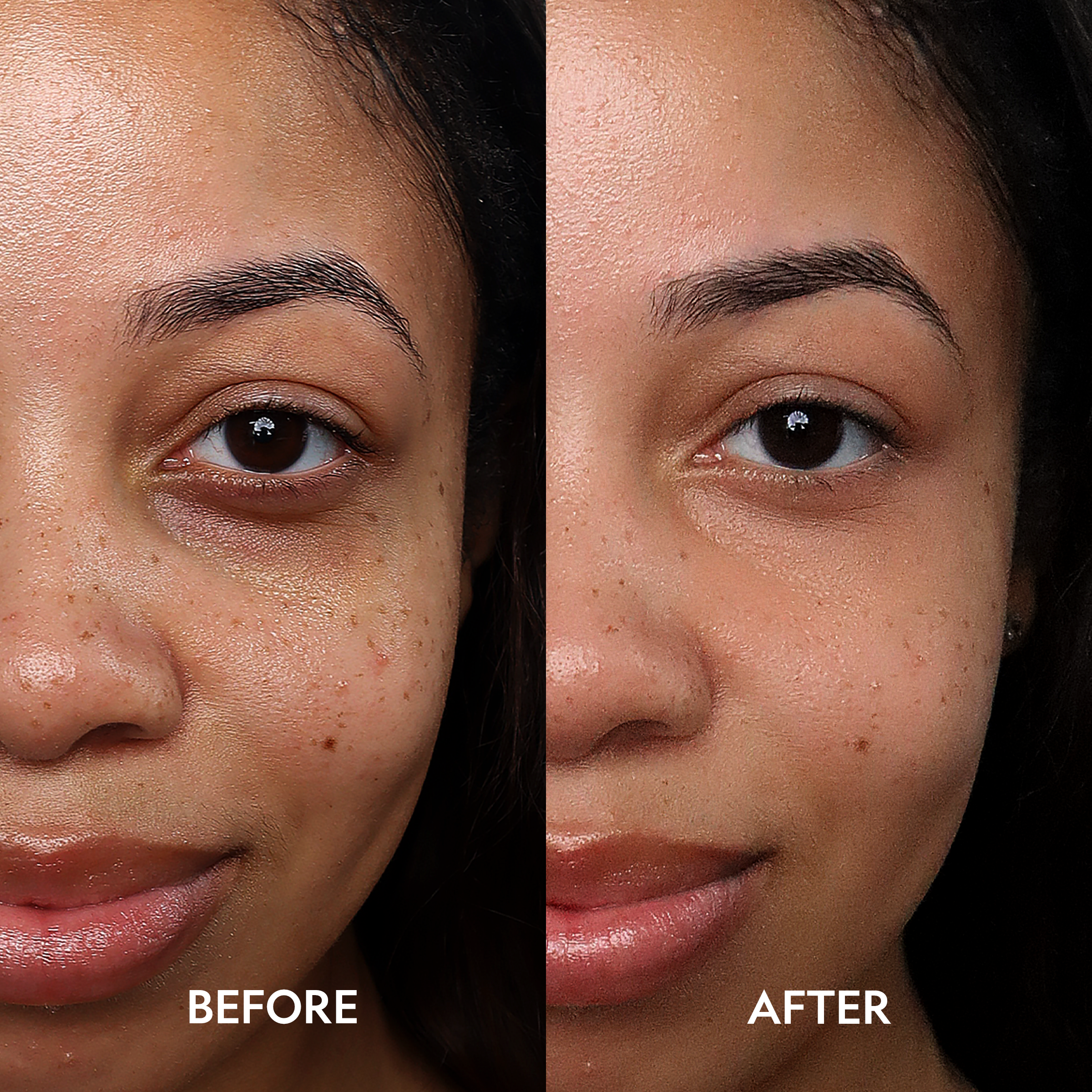 Super Bright Dark Circle Serum Peptide Corrector tube and applicator