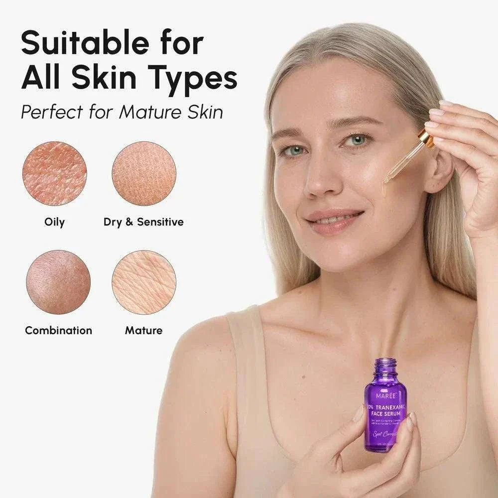 Marée tranexamic acid dark spot corrector serum for radiant skin