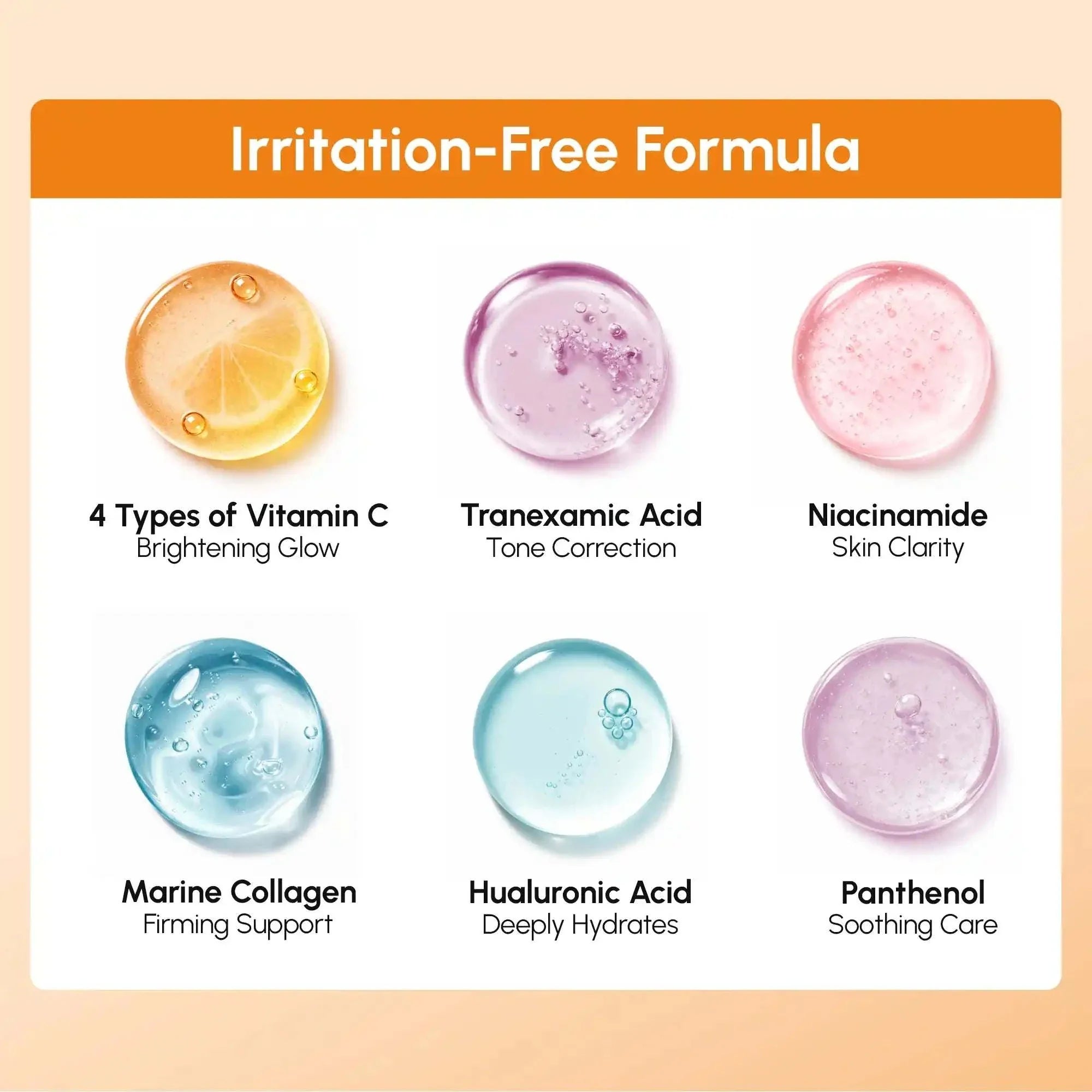 Marée Vitamin C pads fading dark spots brightening skin