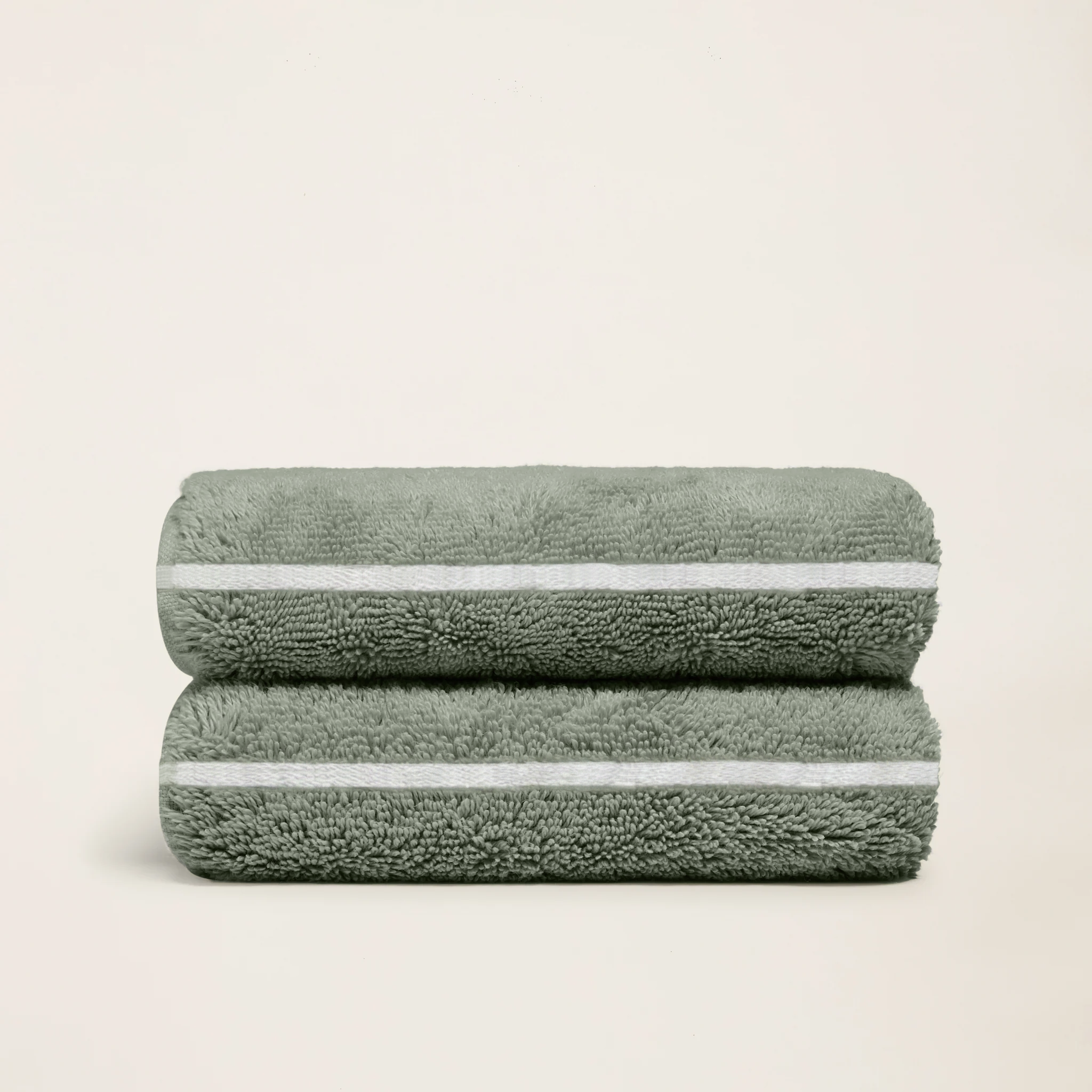 Deia Australian cotton towels set with washcloth, hand towel, and bath towel