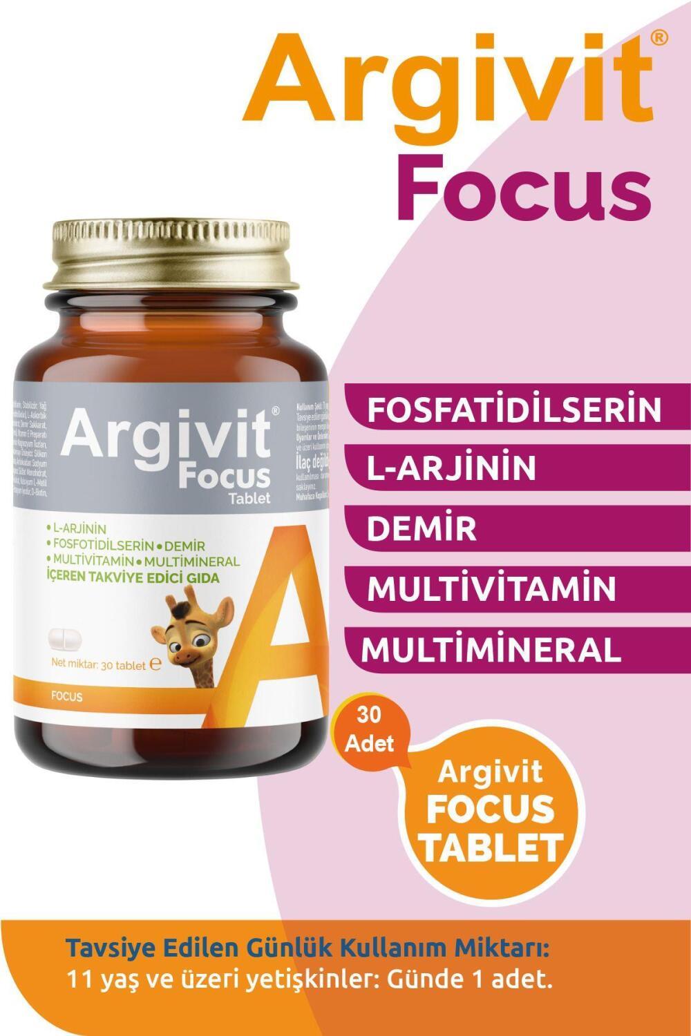Argivit Focus 30 Tablets