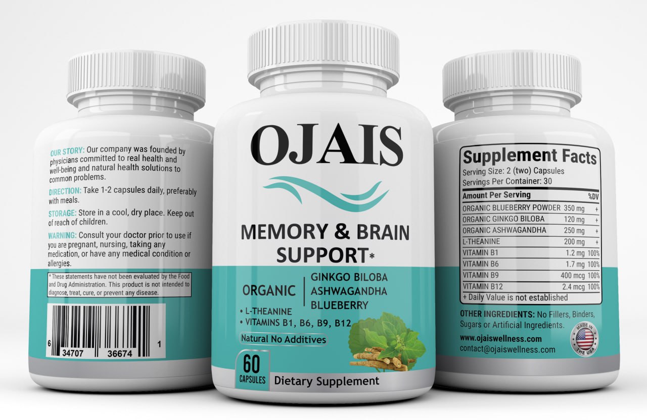 Evening relax trio for sleep, memory, and heart support