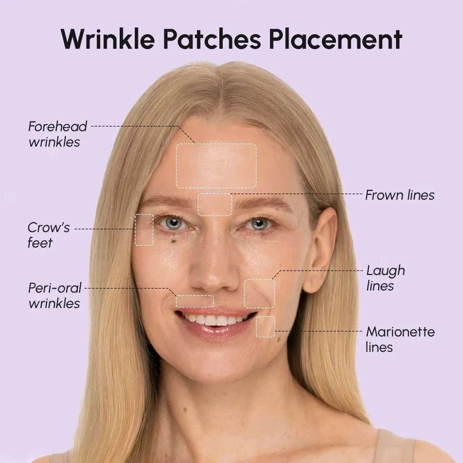 Face lift tape wrinkle patches smoothing facial wrinkles