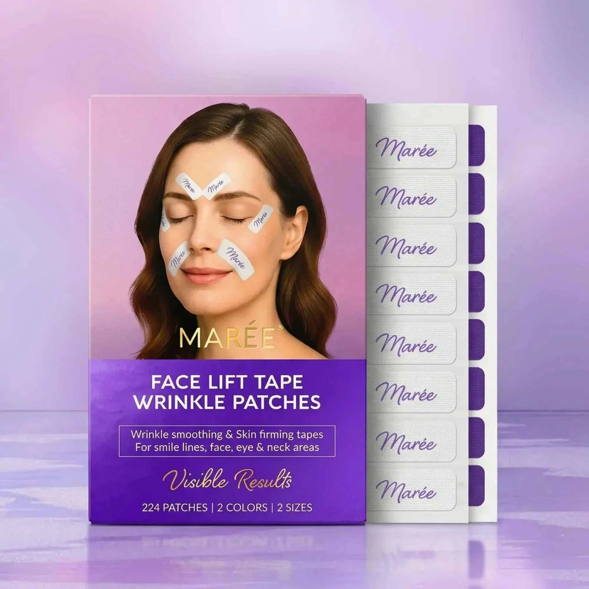 Marée Face Lift Tape Wrinkle Patches for smoothing wrinkles