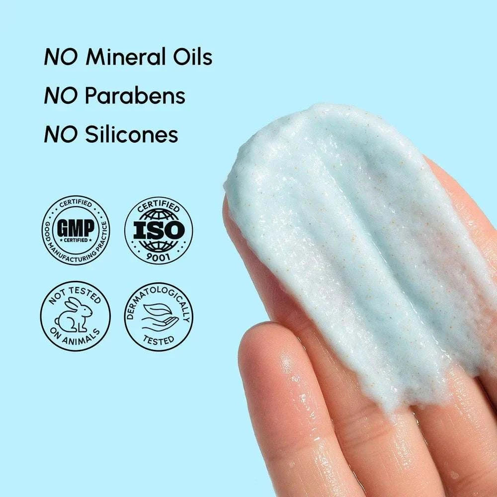 Marée face polishing scrub with marine collagen for smooth skin