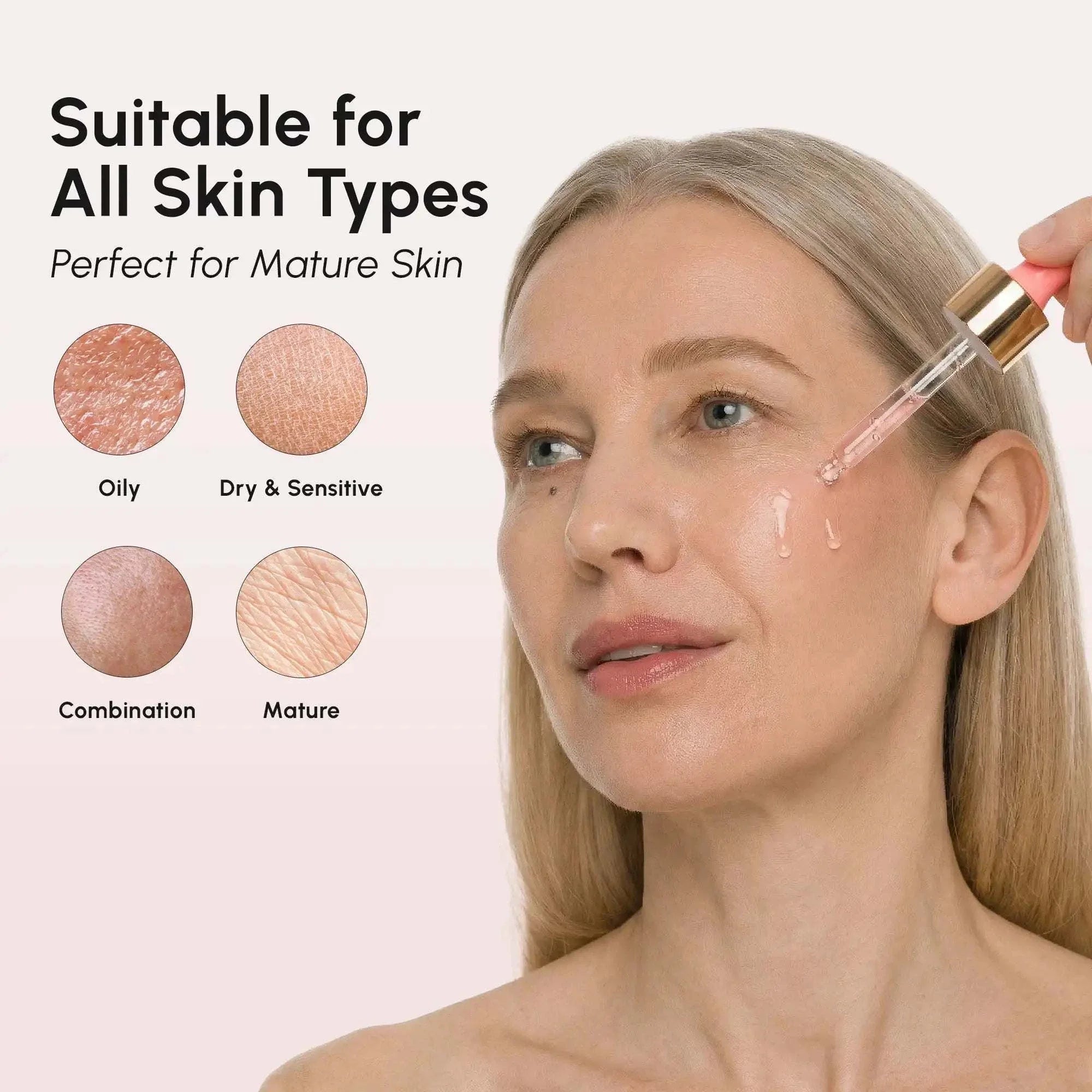 Firming and renewing PDRN salmon DNA serum for anti-aging and skin glow
