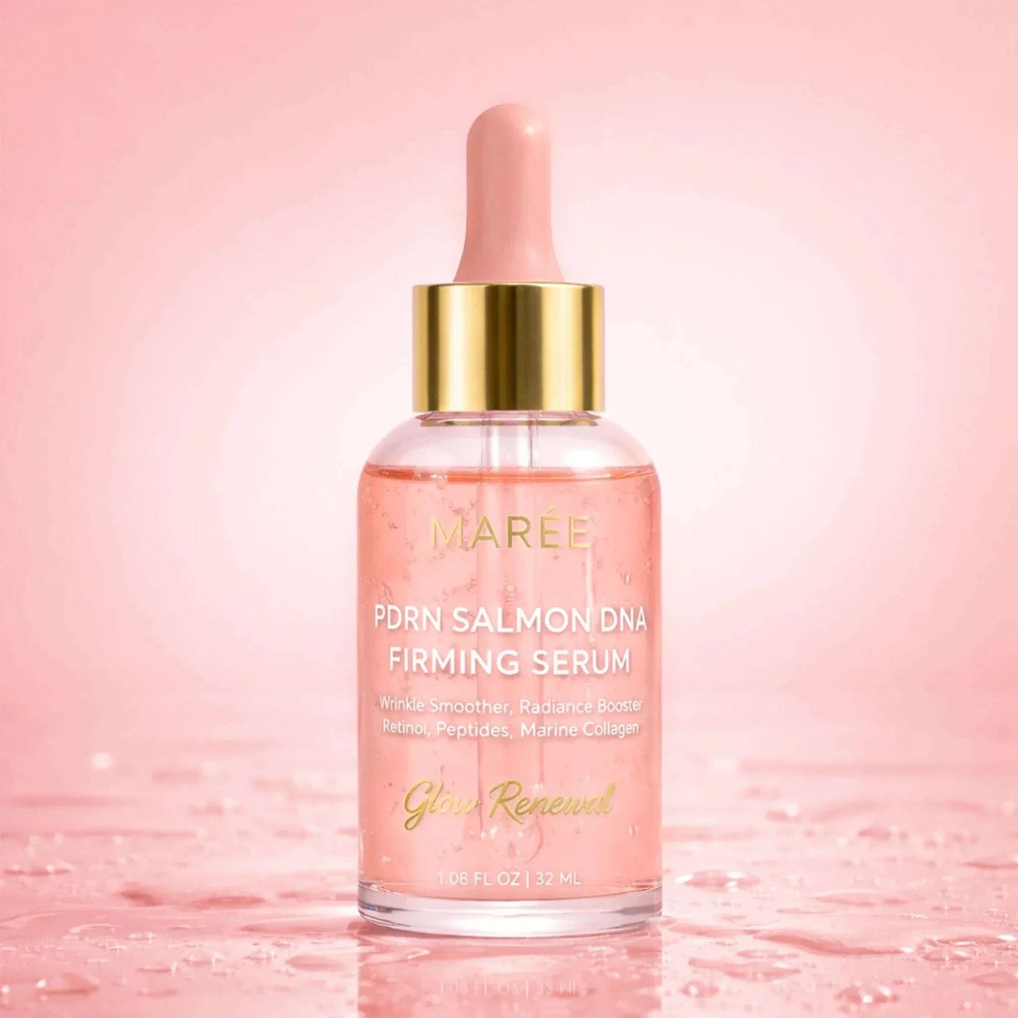 Firming and renewing PDRN anti-aging serum for mature skin