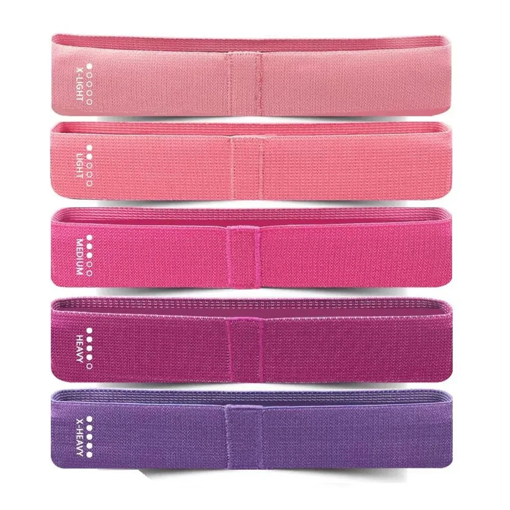 Fitness Elastic Resistance Bands – Home Gym Stretching, Yoga & Crossfit