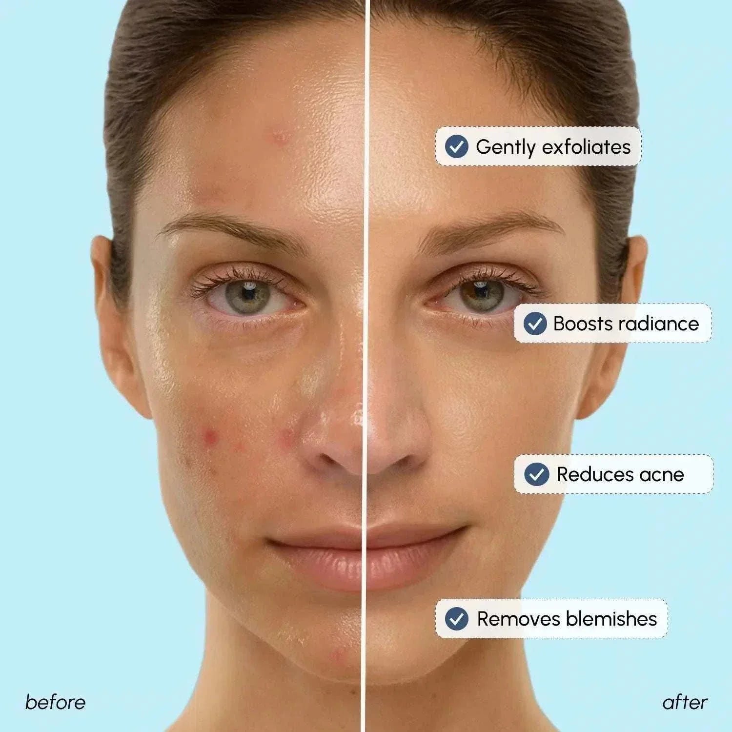 Glow Boost glycolic acid facial toner bottle