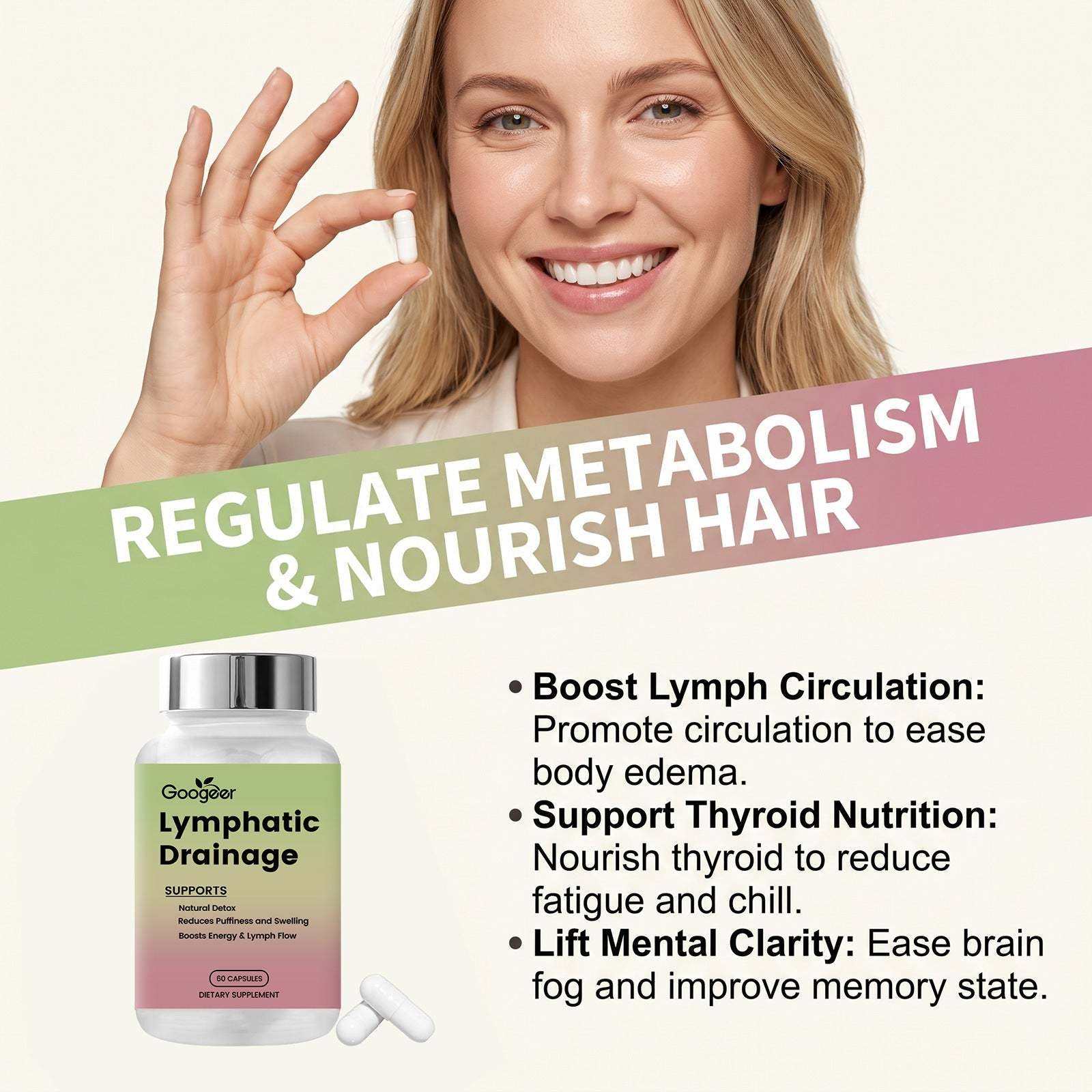 Dietary supplement capsules with glucomannan and herbal extracts