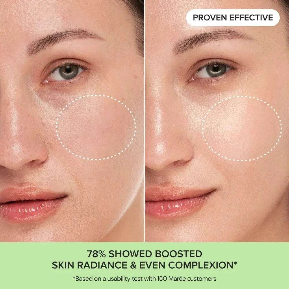 Glycolic acid exfoliating pads for glowing, smooth skin