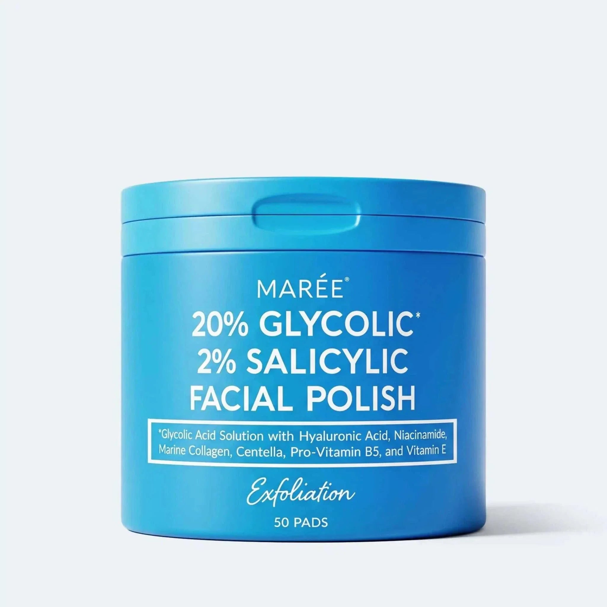 Marée Glycolic and Salicylic Acid Peel Pads for smooth clear skin
