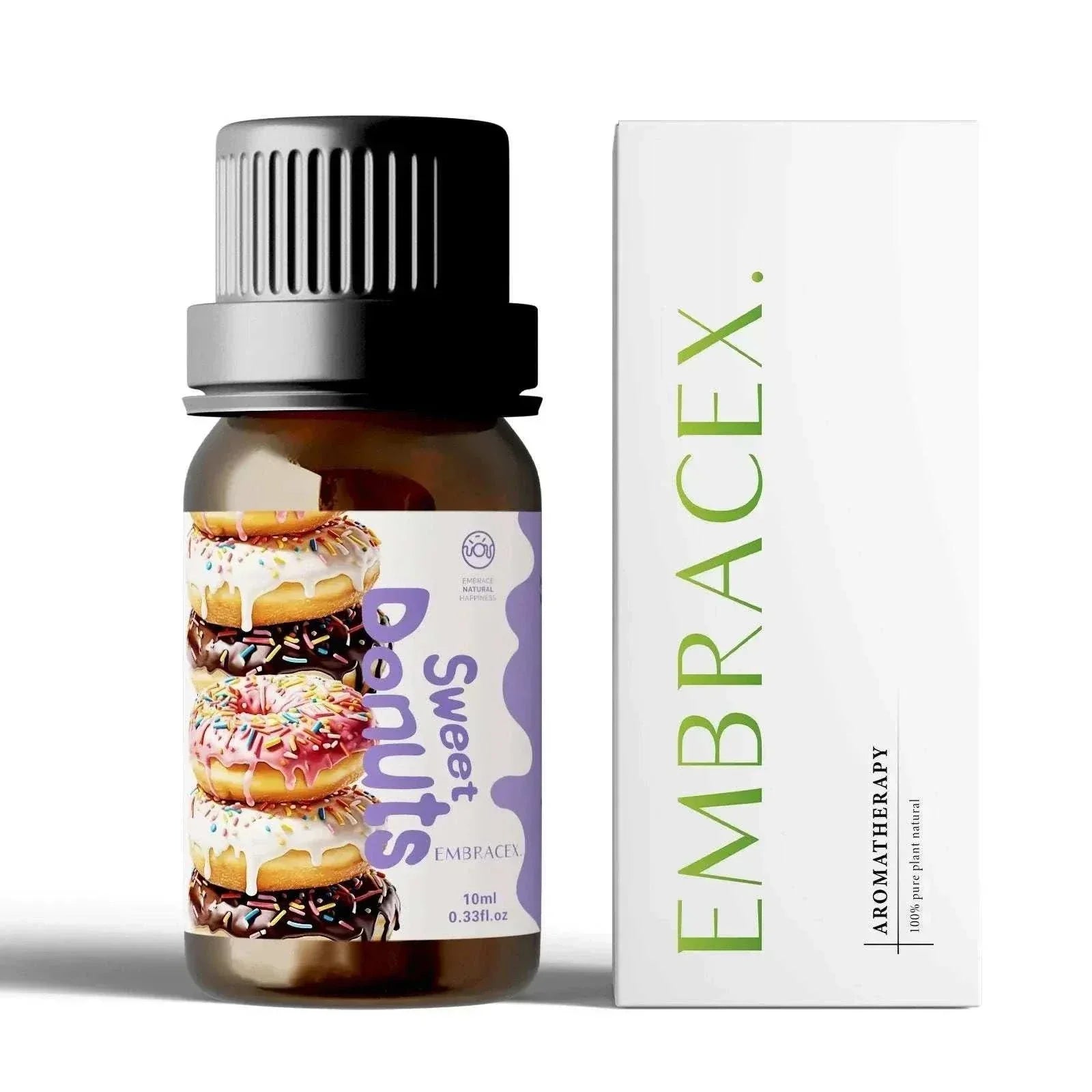 Set of 20 gourmet essential oils in 10ml bottles for perfumes and candles
