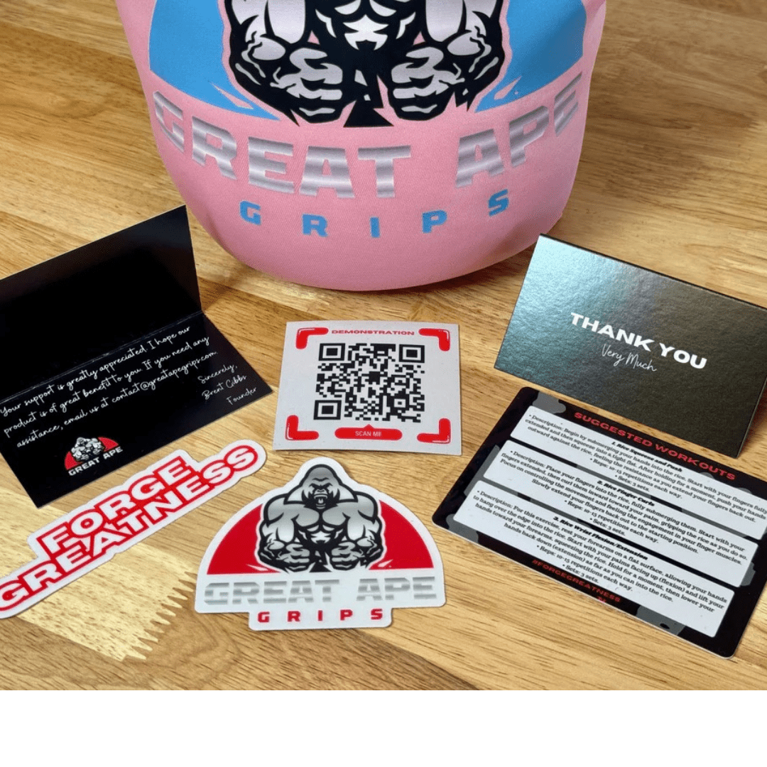 GREAT APE GRIPS - PINK