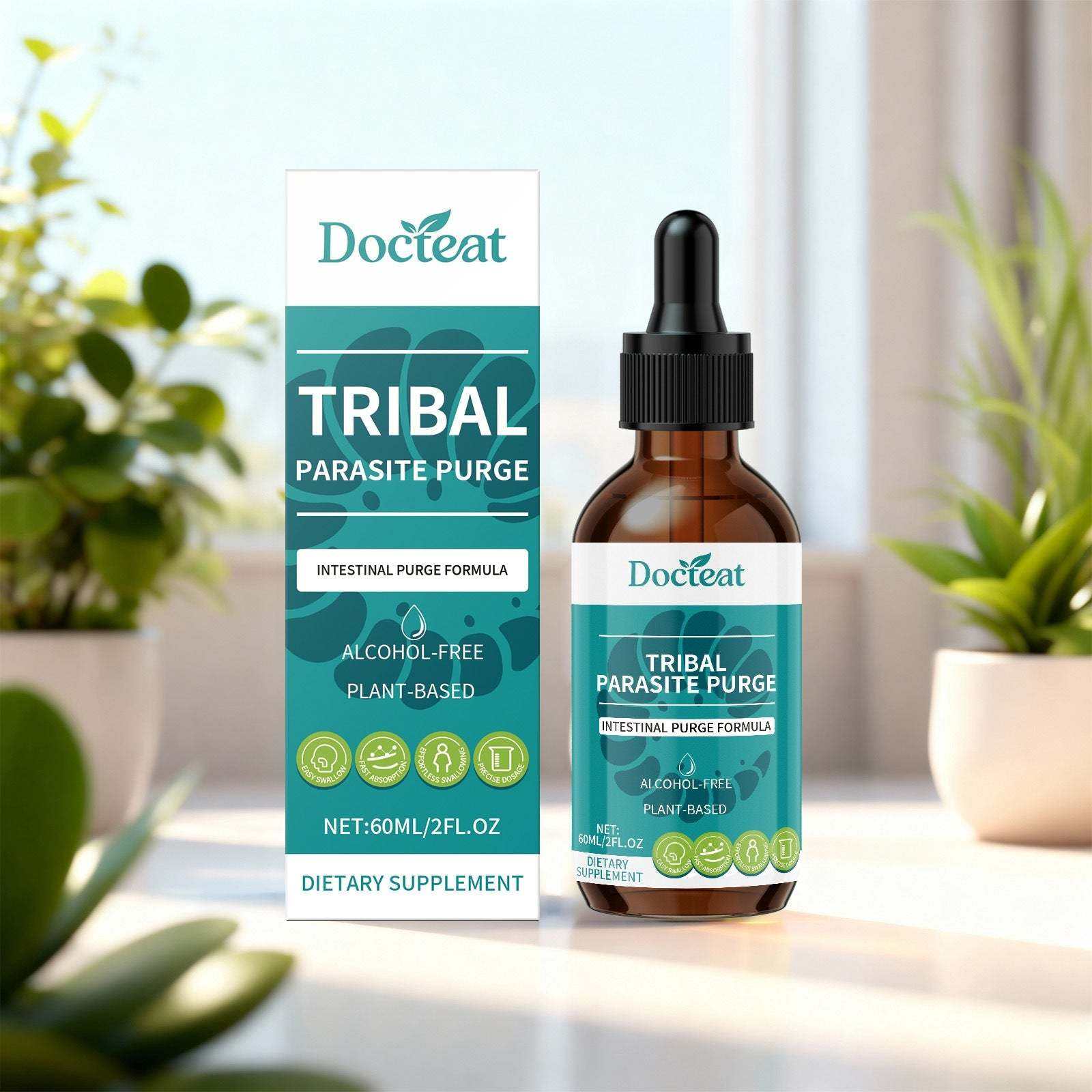 Gut Health Support Drops product packaging