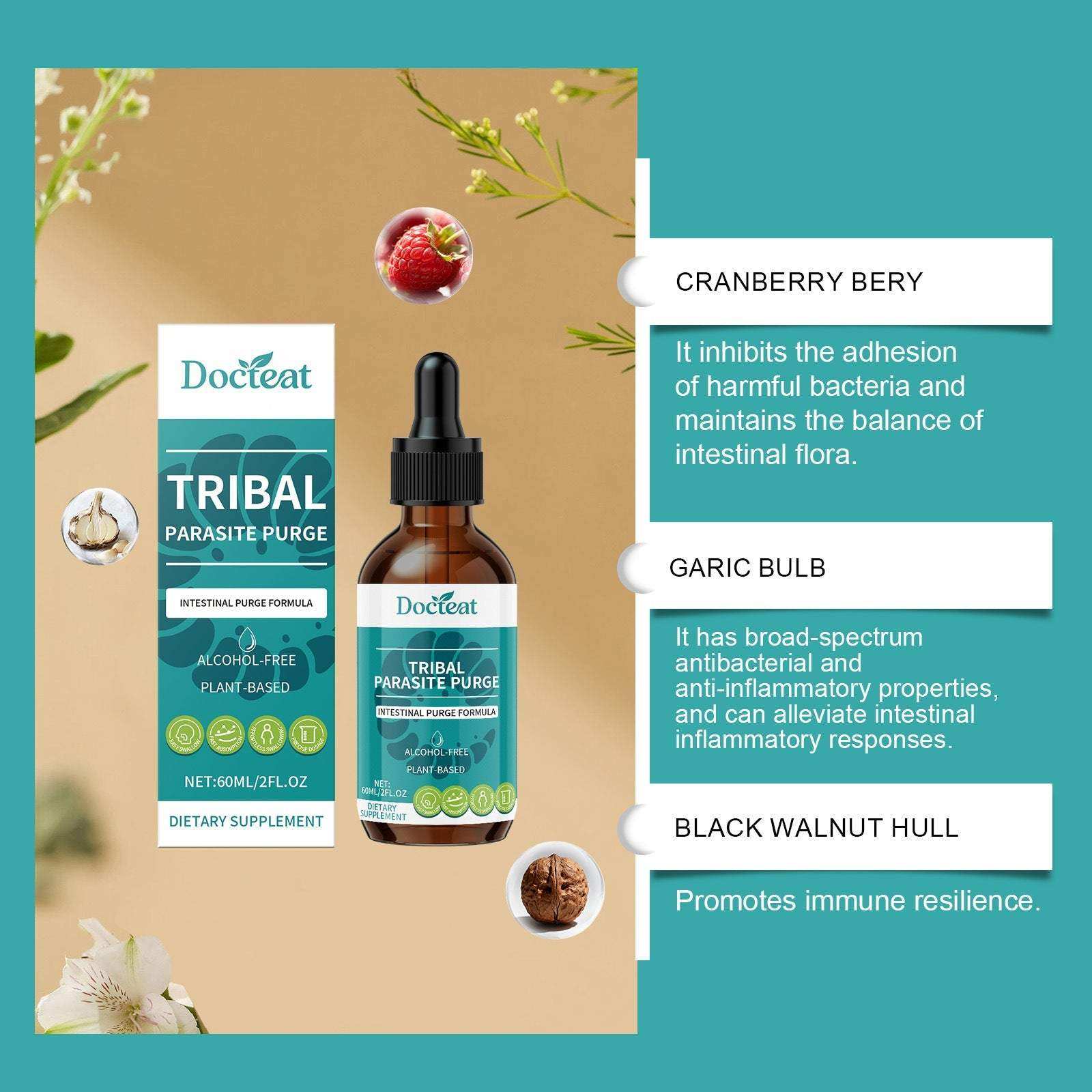 Gut Health Support Drops bottle