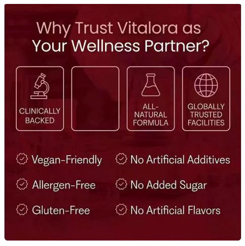 Healthcare 60-Count Cherry Extract Capsules with clinically backed, vegan-friendly, allergen-free, gluten-free, no artificial additives or flavors.