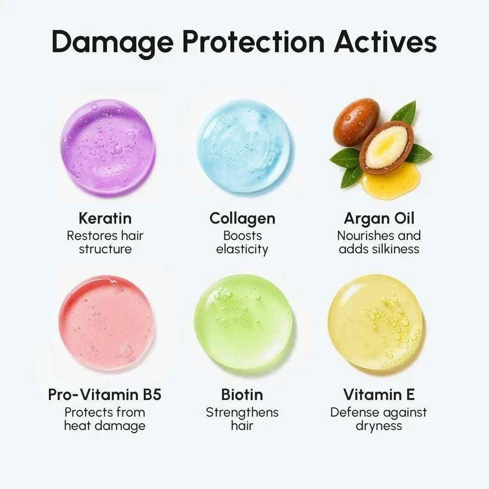 Marée 10-in-1 heat styling protective hair spray bottle