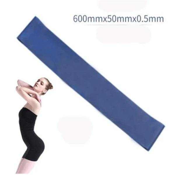 set of high-quality resistance bands in various colors with carrying bag